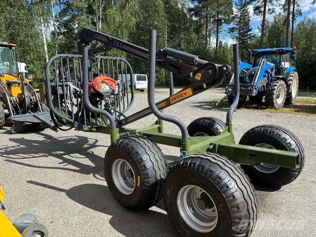 Farma T7 ja C 5.1D Orman römorkları
