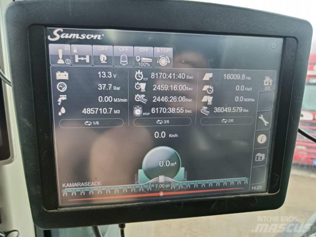 Samson PG II 20 Sivi gübre ve ilaç tankerleri