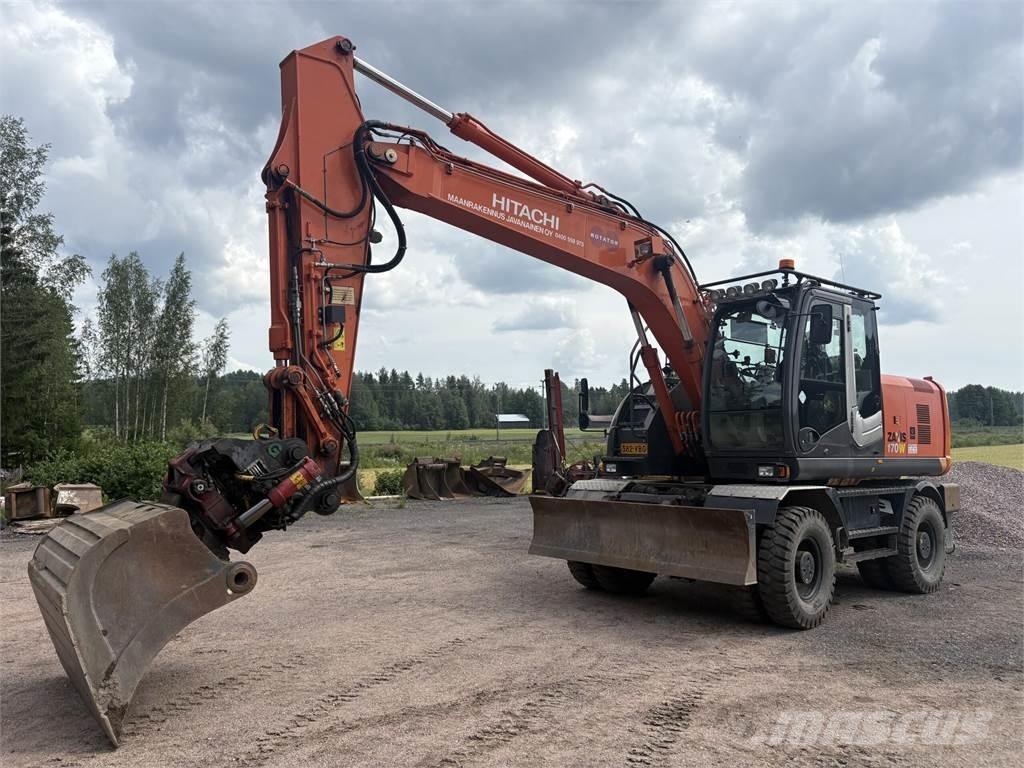Hitachi ZX170W-3 Lastik tekerli ekskavatörler