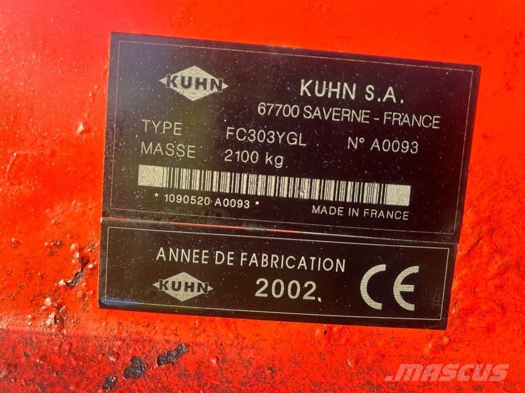 Kuhn FC 303 Y G L Diskli çayir biçme makinasi