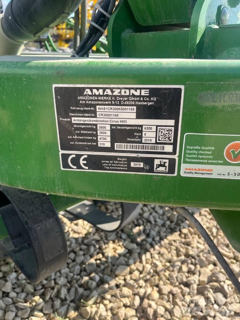 Amazone Cirrus 4003 Mibzerler