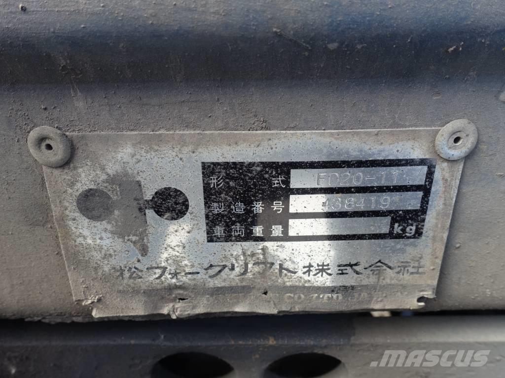 Komatsu FD 20-11 Dizel forkliftler
