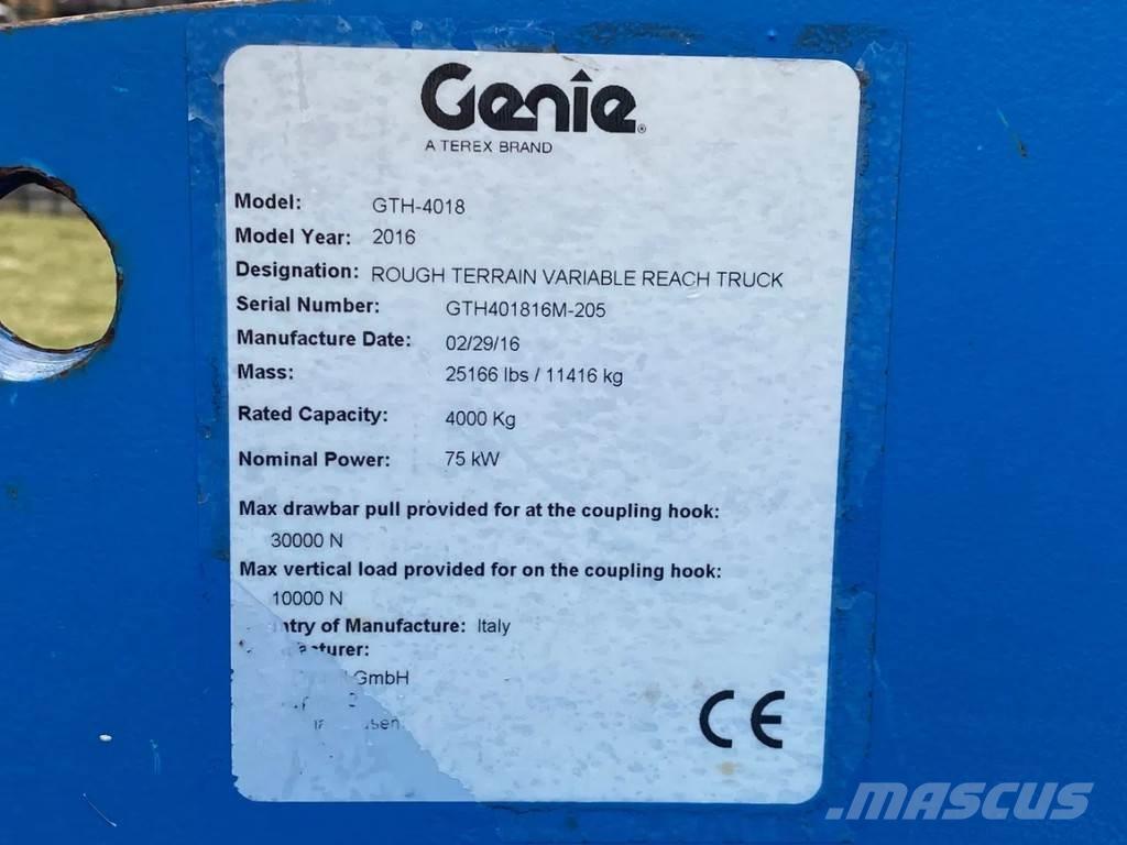 Genie GTH- 4018 Teleskopik yükleyiciler