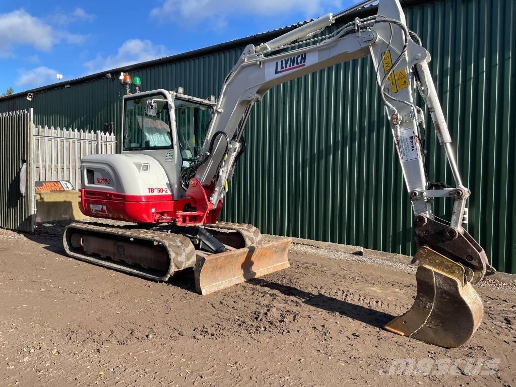 Takeuchi TB 250 Mini ekskavatörler, 7 tona dek