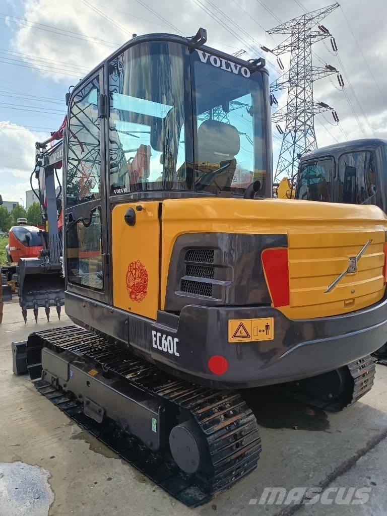 Volvo EC 60 D Mini ekskavatörler, 7 tona dek