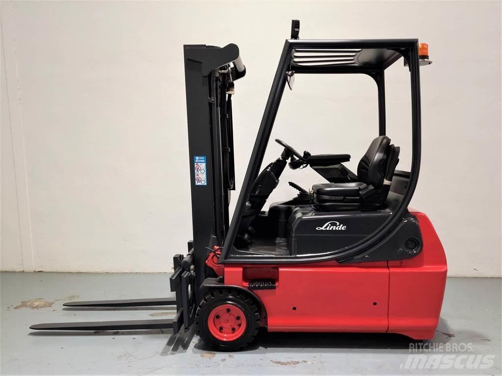 Linde E16 02 Elektrikli forkliftler