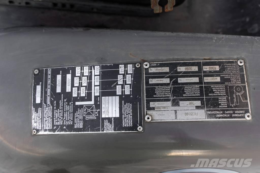 Manitou MI 35 G LPG'li forkliftler