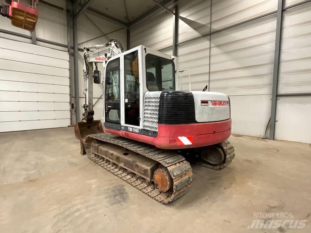 Takeuchi TB 1140 Paletli ekskavatörler