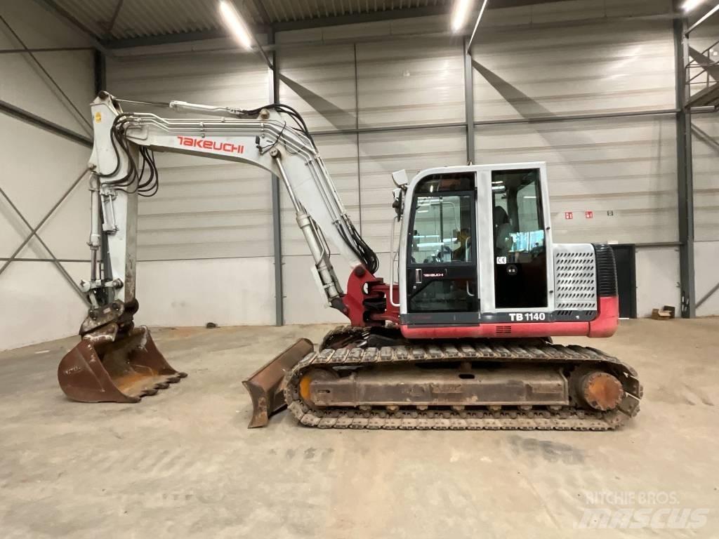 Takeuchi TB 1140 Paletli ekskavatörler