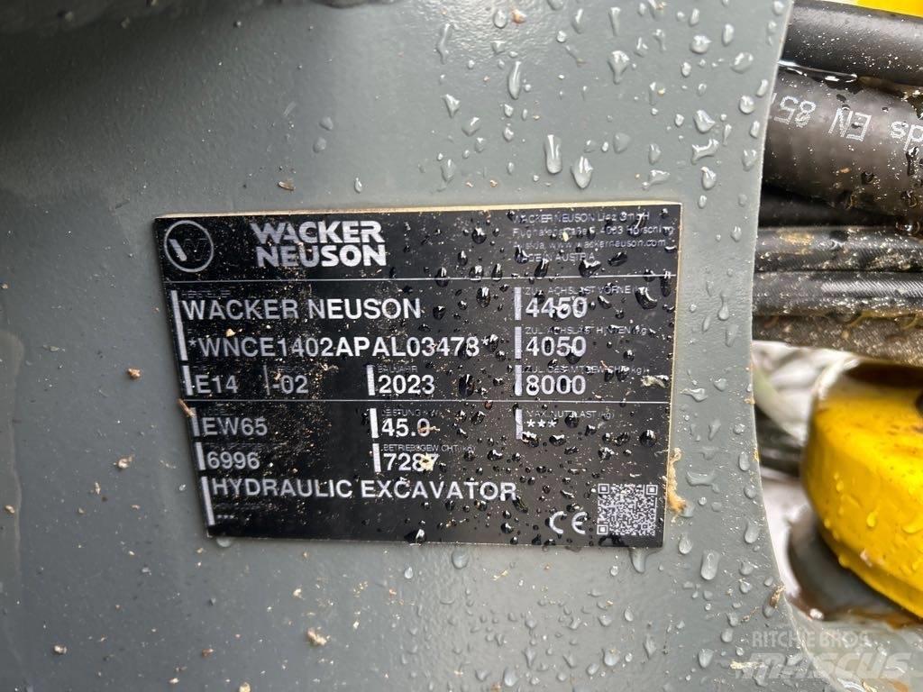 Wacker Neuson EW65 Lastik tekerli ekskavatörler