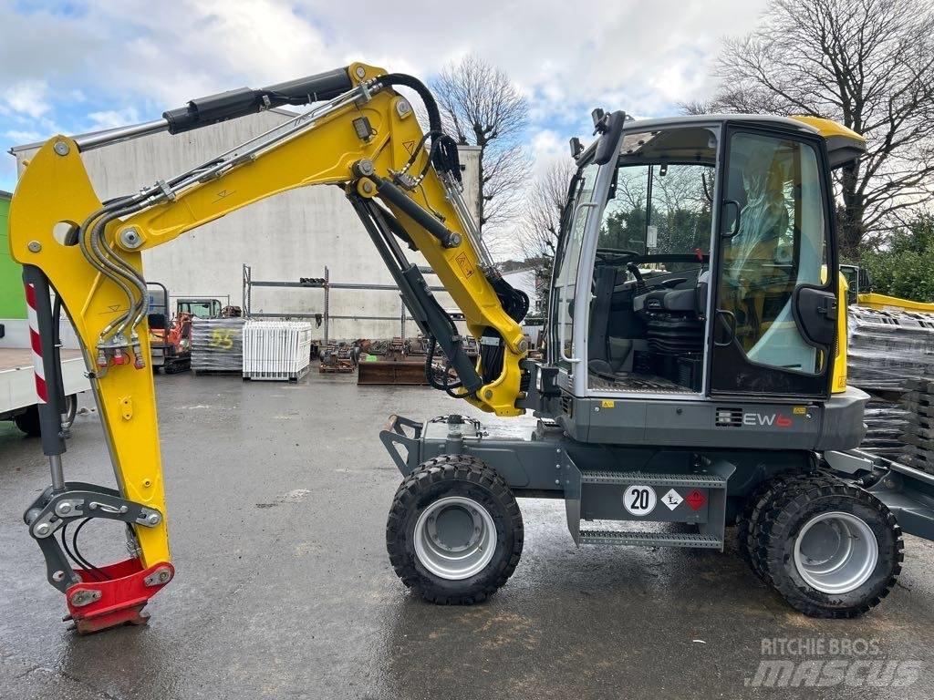 Wacker Neuson EW65 Lastik tekerli ekskavatörler