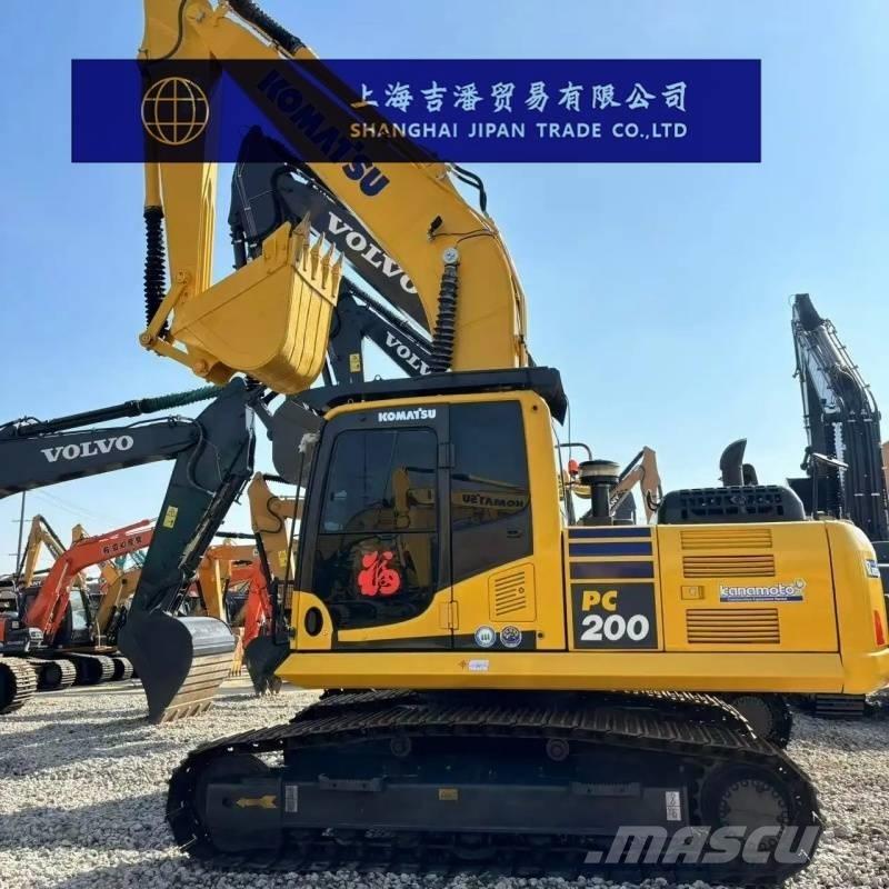 Komatsu PC 200 Paletli ekskavatörler
