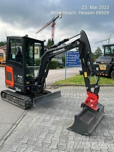 Eurocomach 22SR Mini ekskavatörler, 7 tona dek