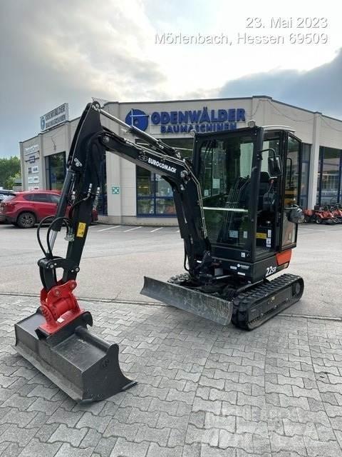 Eurocomach 22SR Mini ekskavatörler, 7 tona dek