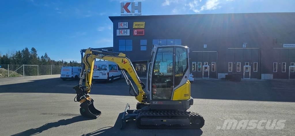 Wacker Neuson EZ 26 Mini ekskavatörler, 7 tona dek