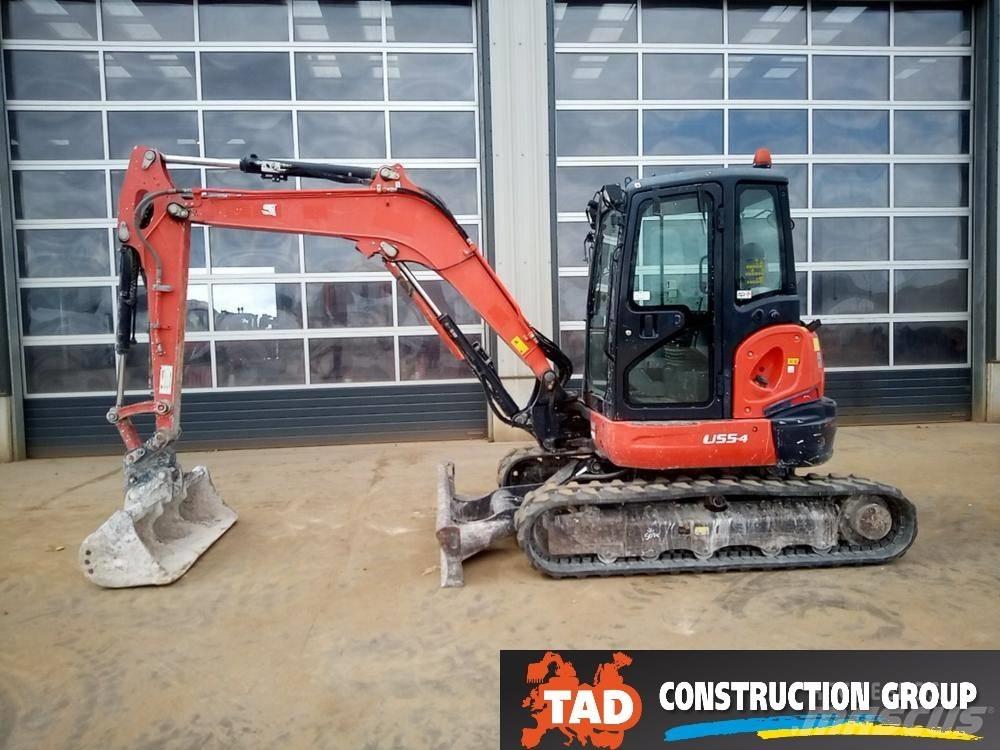 Kubota U 55-4 Mini ekskavatörler, 7 tona dek
