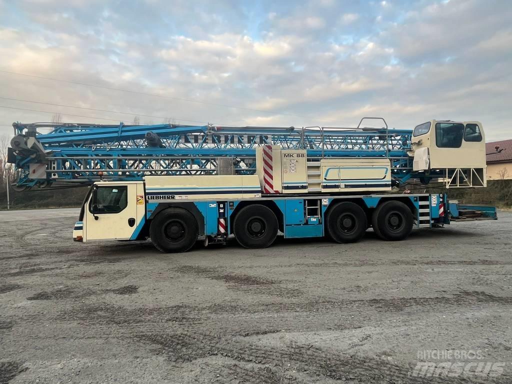 Liebherr MK 88 Kendini kuran kule vinçler