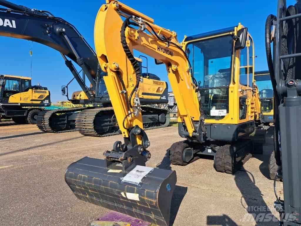 Hyundai R18-9AK Mini ekskavatörler, 7 tona dek