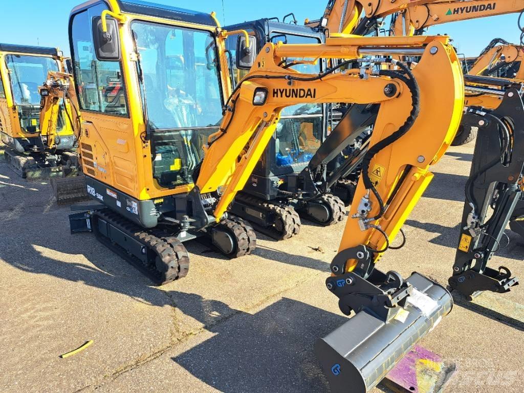 Hyundai R18-9AK Mini ekskavatörler, 7 tona dek