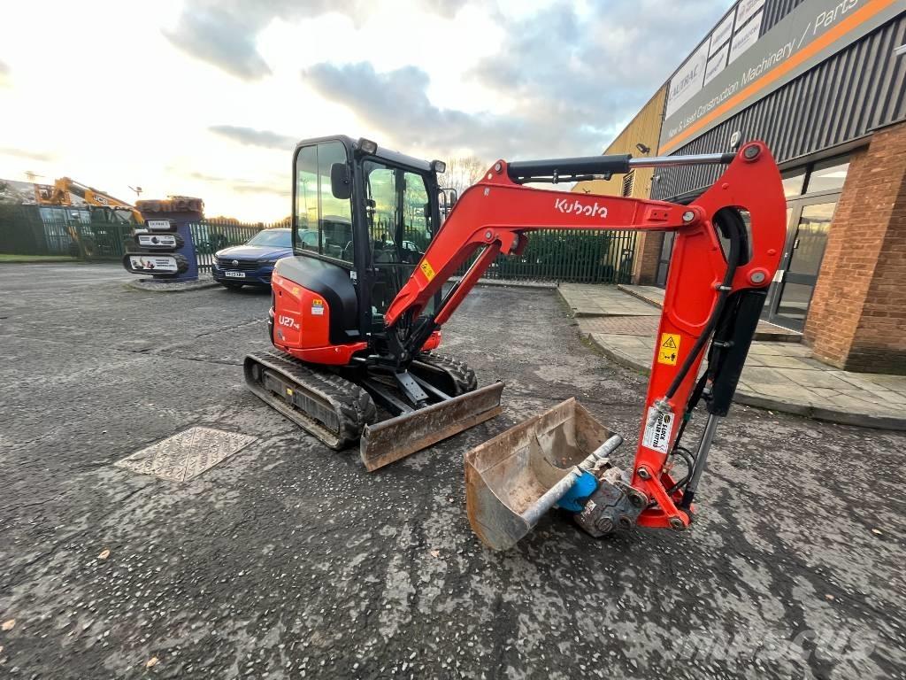 Kubota U 27-4 Paletli ekskavatörler