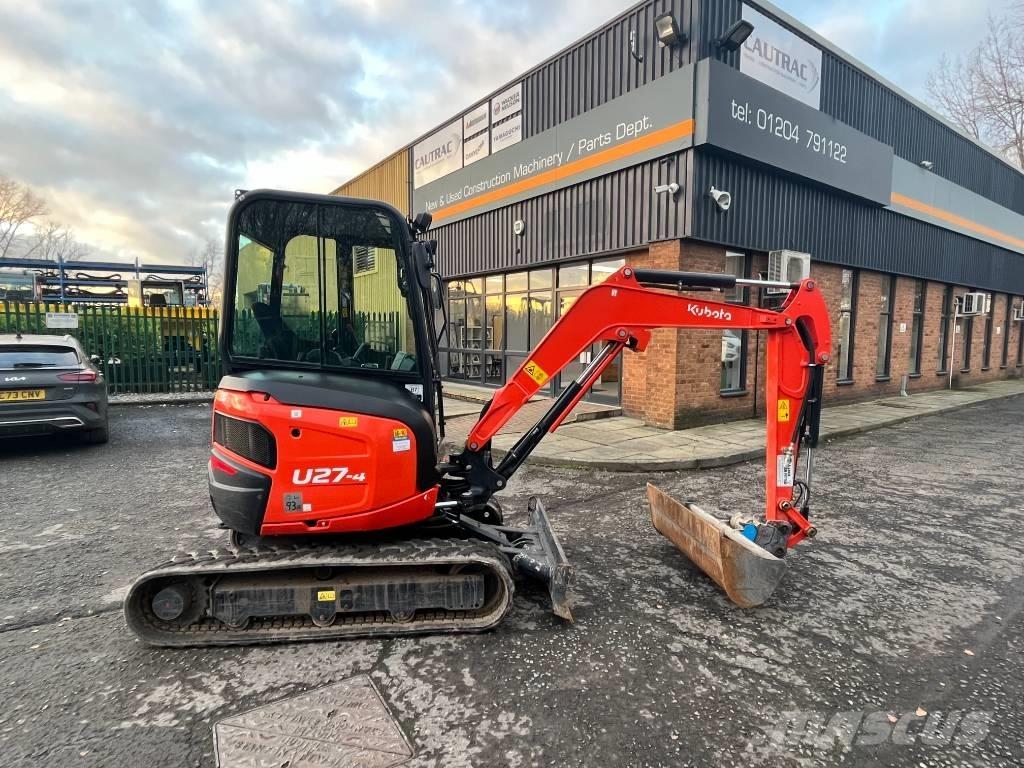 Kubota U 27-4 Paletli ekskavatörler