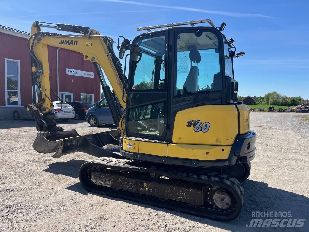 Yanmar SV 60 A Mini ekskavatörler, 7 tona dek