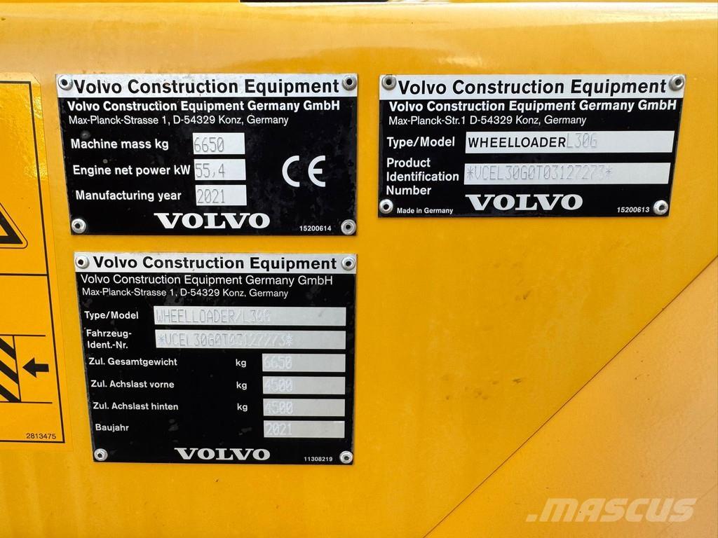 Volvo L30G Tekerlekli yükleyiciler