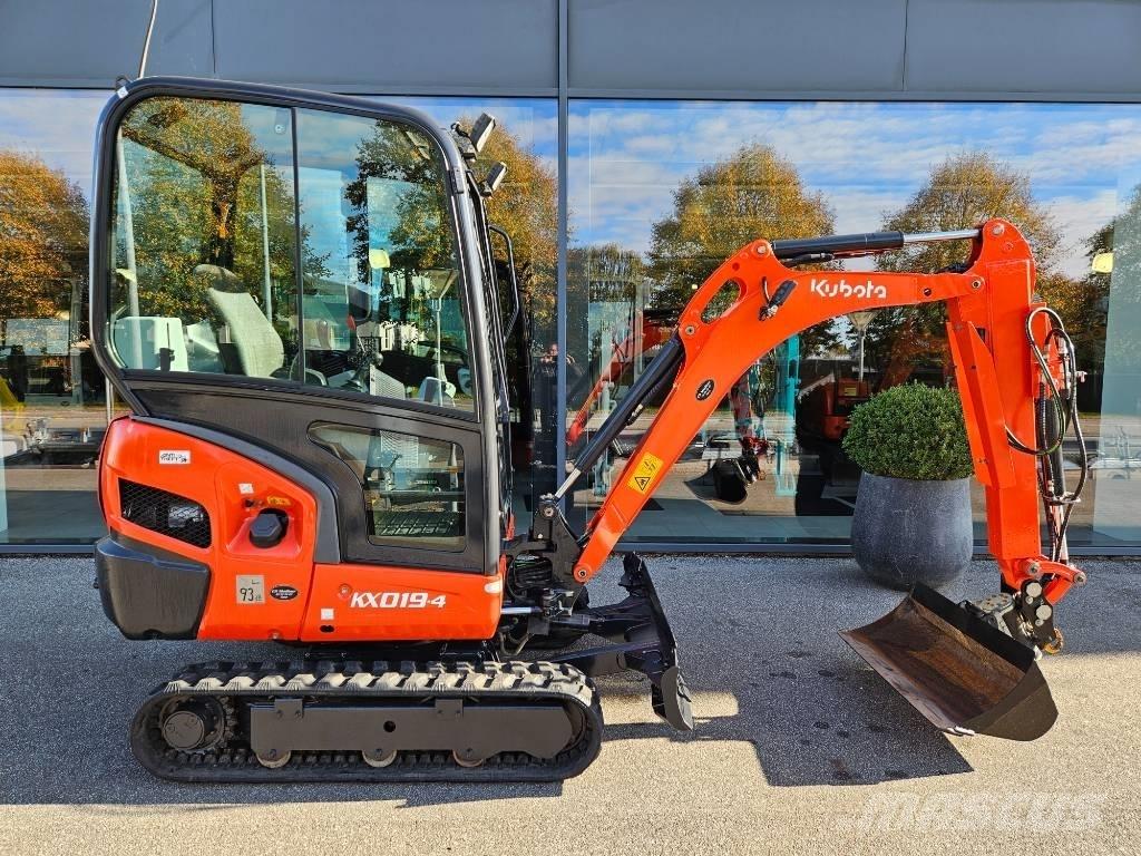 Kubota KX 019-4 Mini ekskavatörler, 7 tona dek