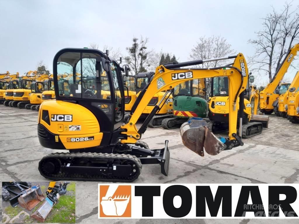 JCB 8026 CTS Mini ekskavatörler, 7 tona dek