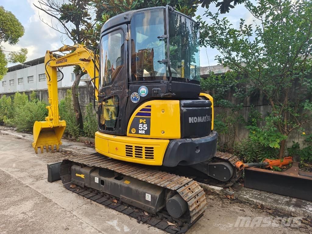 Komatsu PC 55 MR Mini ekskavatörler, 7 tona dek