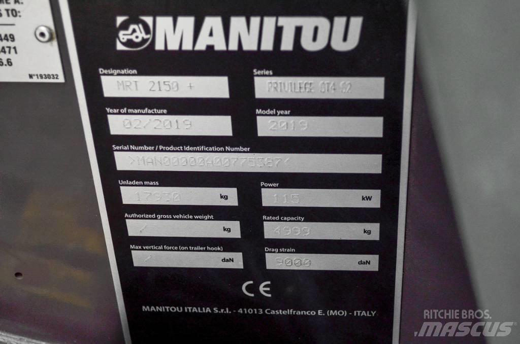 Manitou MRT 2150 Teleskopik yükleyiciler