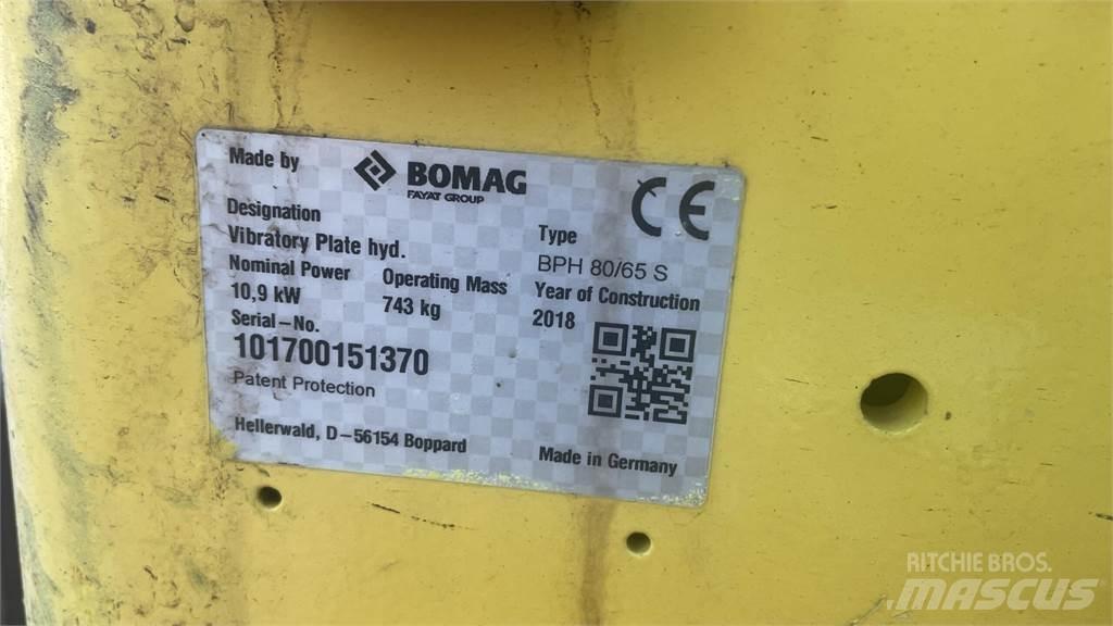 Bomag BPH 80/65 S Zemin sıkıştırma makineleri