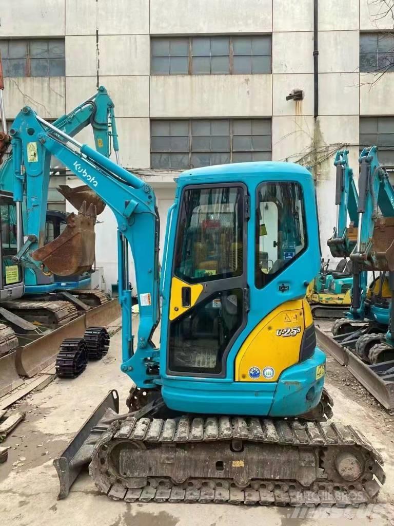 Kubota U 25 Mini ekskavatörler, 7 tona dek