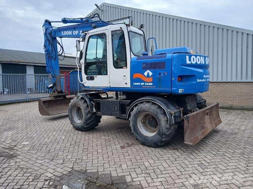 Hitachi ZX 130 W Lastik tekerli ekskavatörler