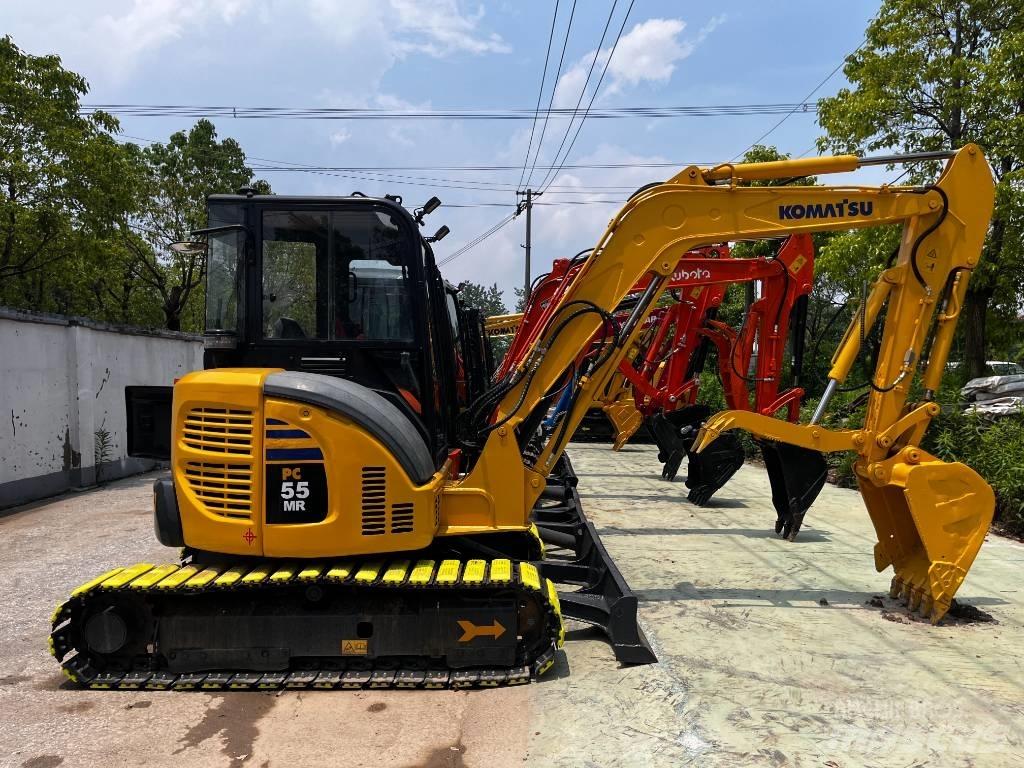 Komatsu PC55MR Mini ekskavatörler, 7 tona dek