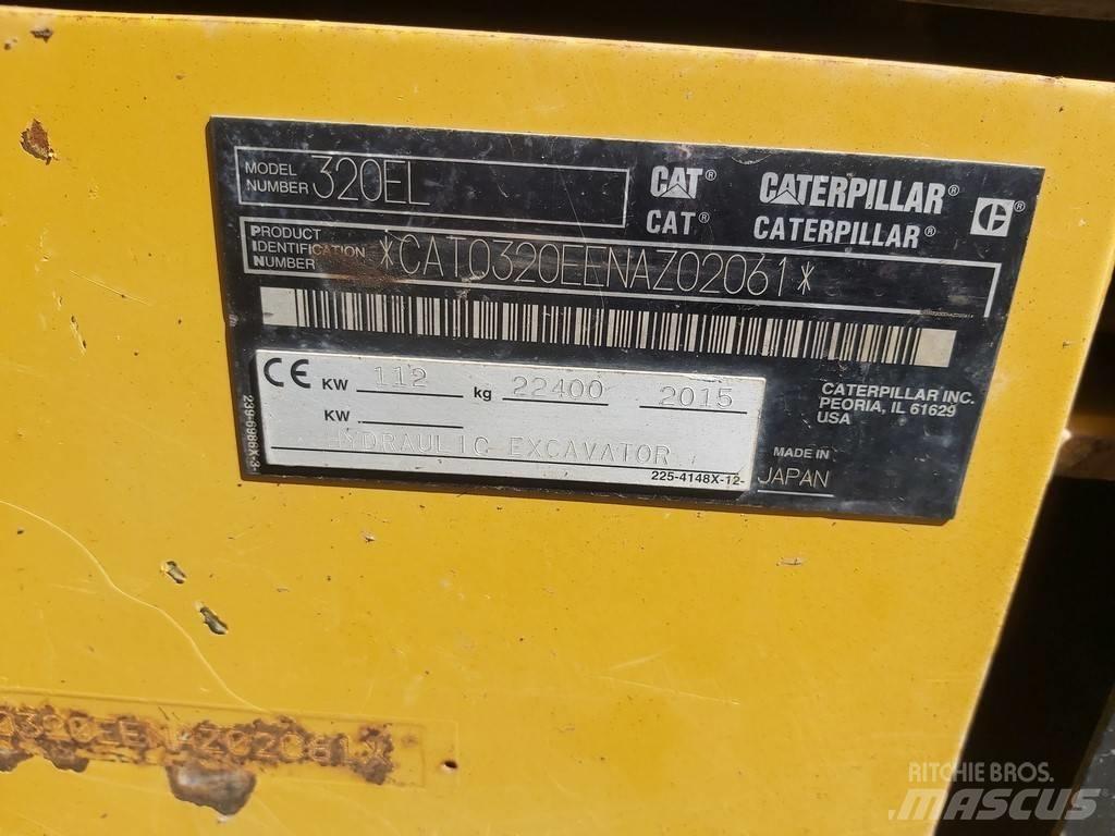 CAT 320 EL Paletli ekskavatörler