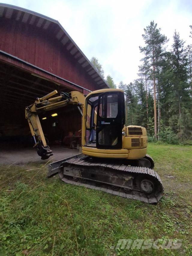 Komatsu PC75 UU Paletli ekskavatörler