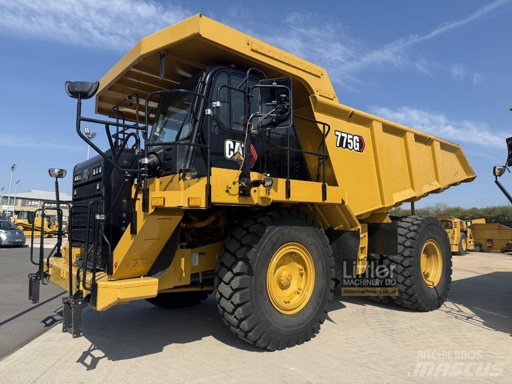 CAT 775 G Yol disi kaya kamyonu
