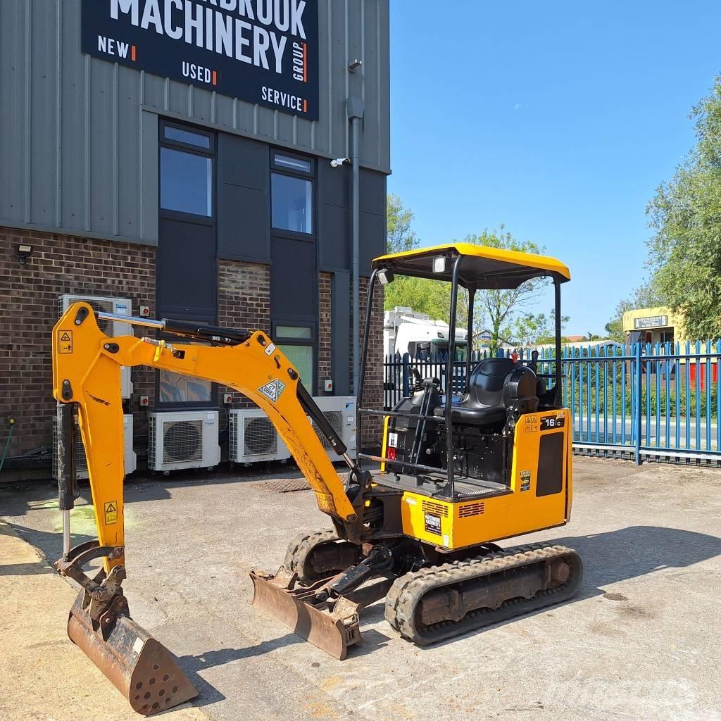JCB 16 C-1 Mini ekskavatörler, 7 tona dek