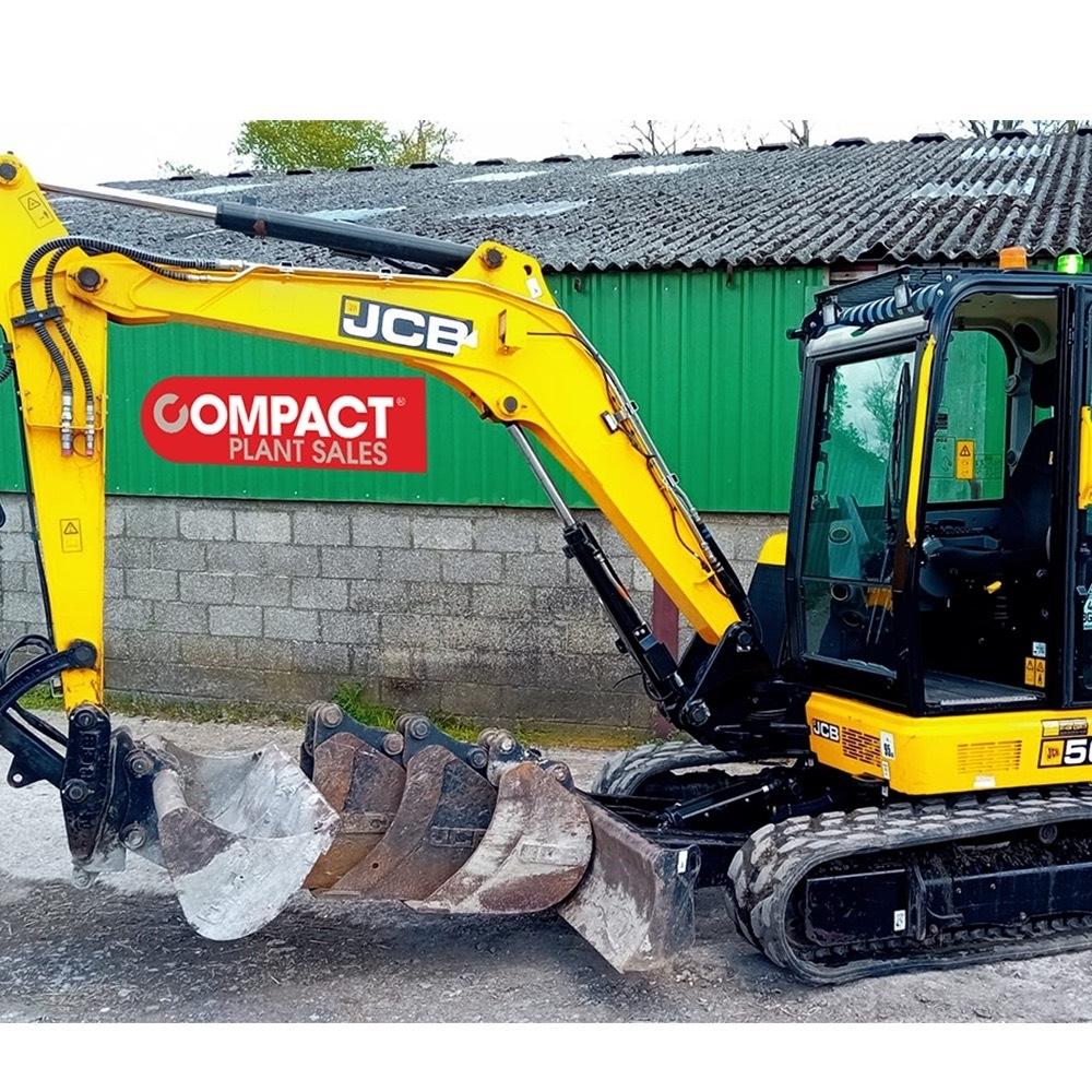 JCB 50 Z-2 Mini ekskavatörler, 7 tona dek
