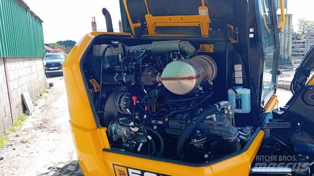 JCB 50 Z-2 Mini ekskavatörler, 7 tona dek