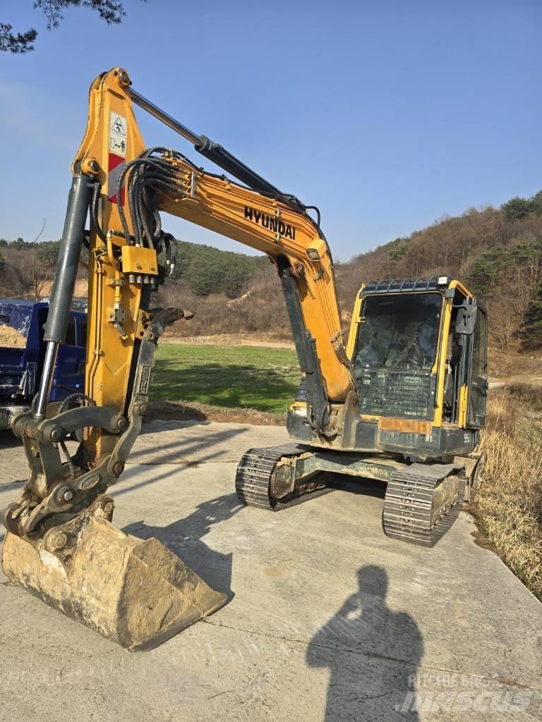 Hyundai Robex 55 Mini ekskavatörler, 7 tona dek