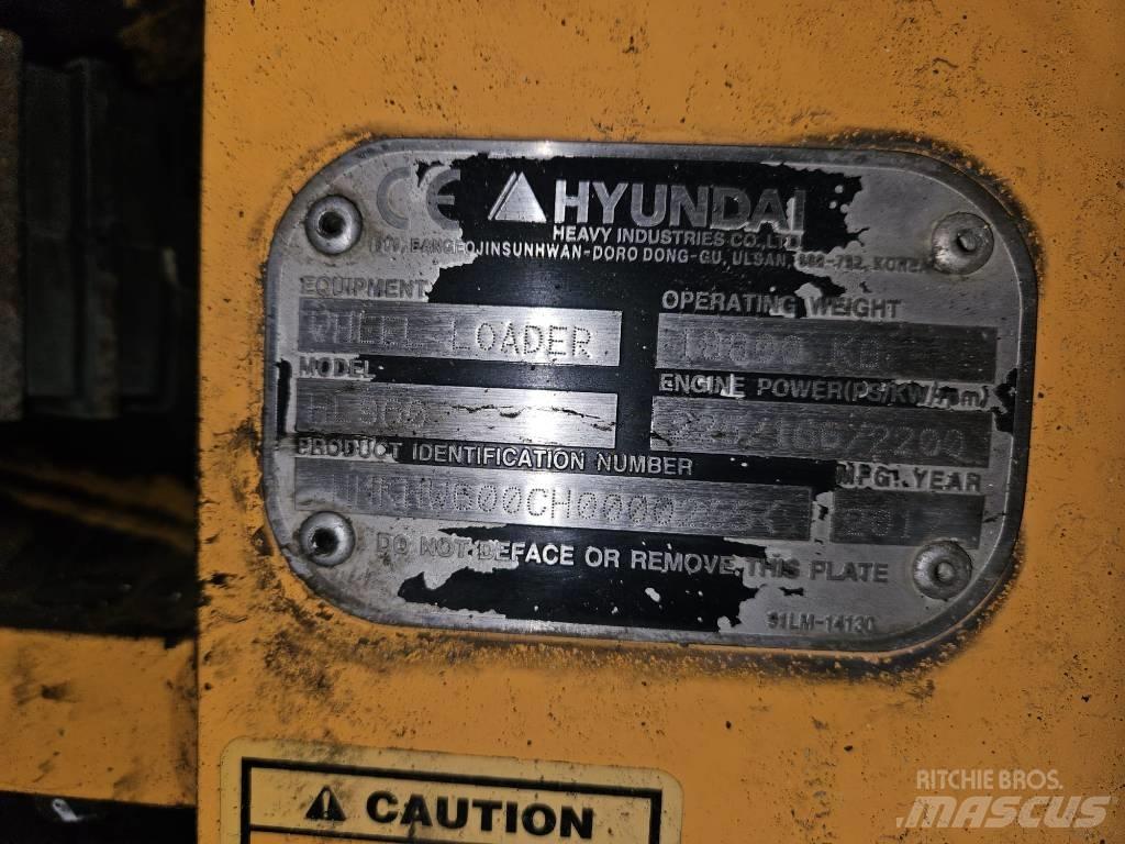 Hyundai HL 960 Tekerlekli yükleyiciler