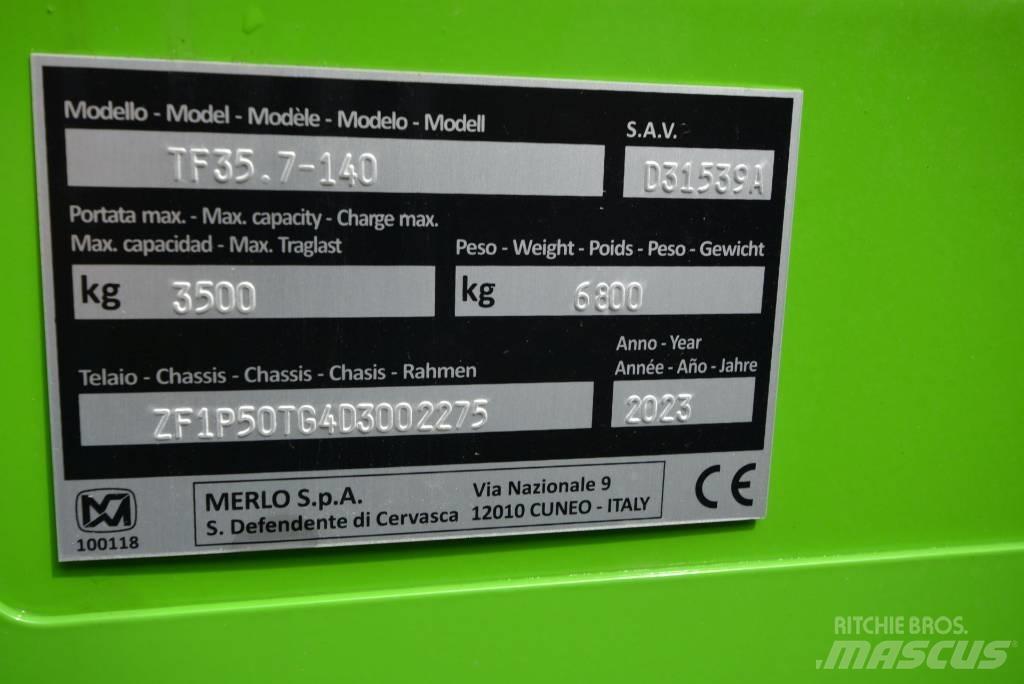 Merlo TF 35.7-140 Teleskopik yükleyiciler