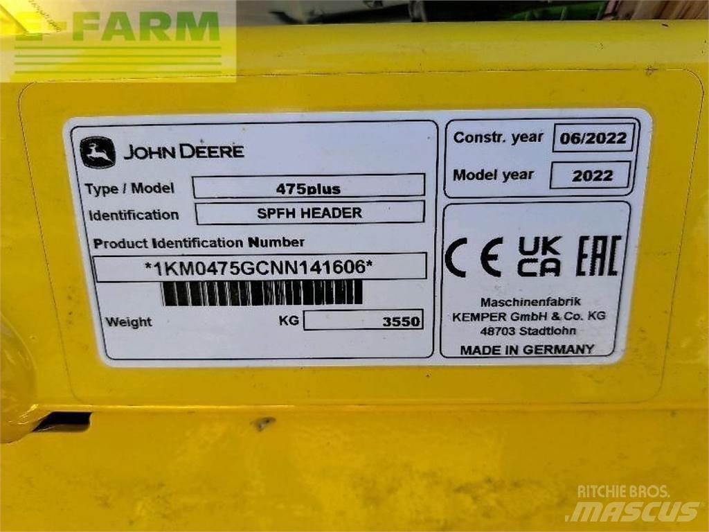 Kemper 475 plus Biçerdöver aksesuarlari