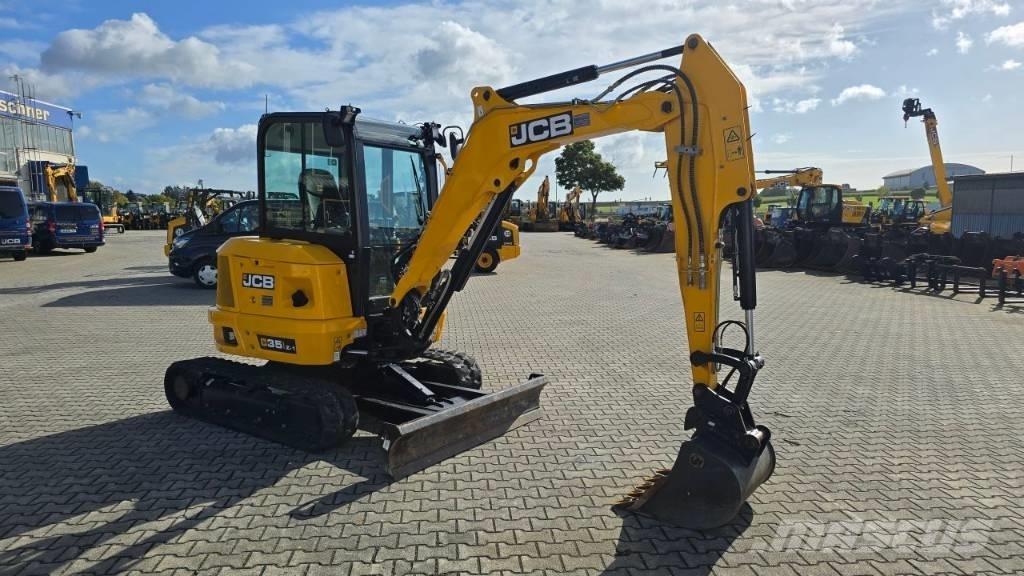 JCB 35Z-1 Mini ekskavatörler, 7 tona dek