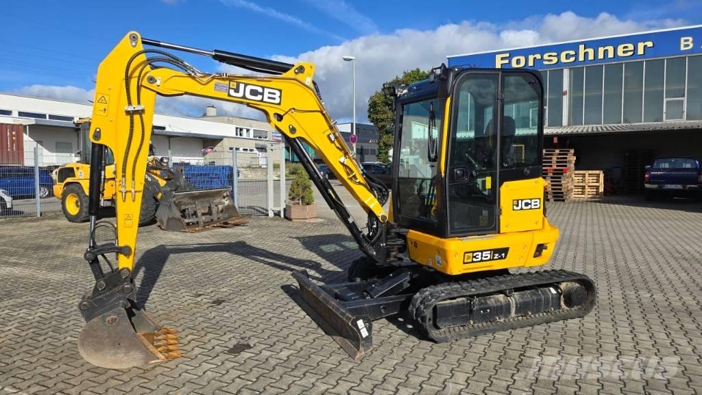JCB 35Z-1 Mini ekskavatörler, 7 tona dek