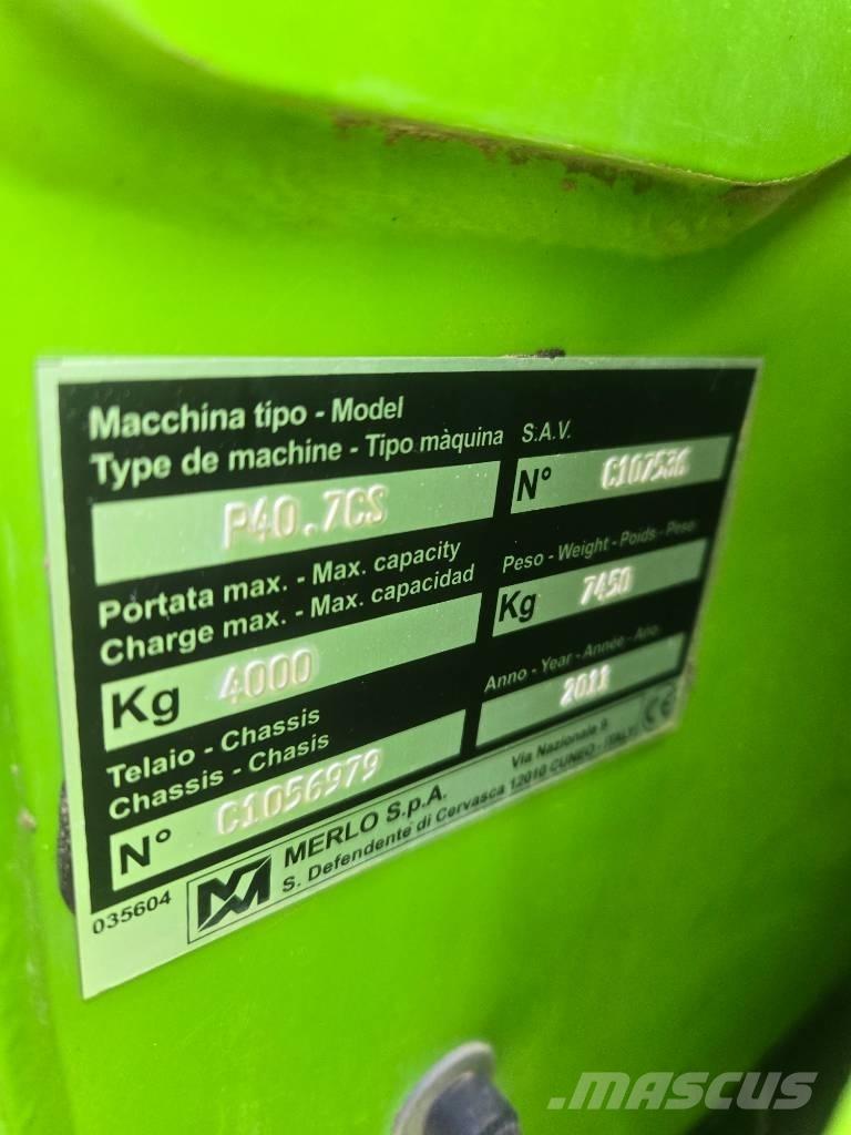 Merlo P 40.7 CS Teleskopik yükleyiciler