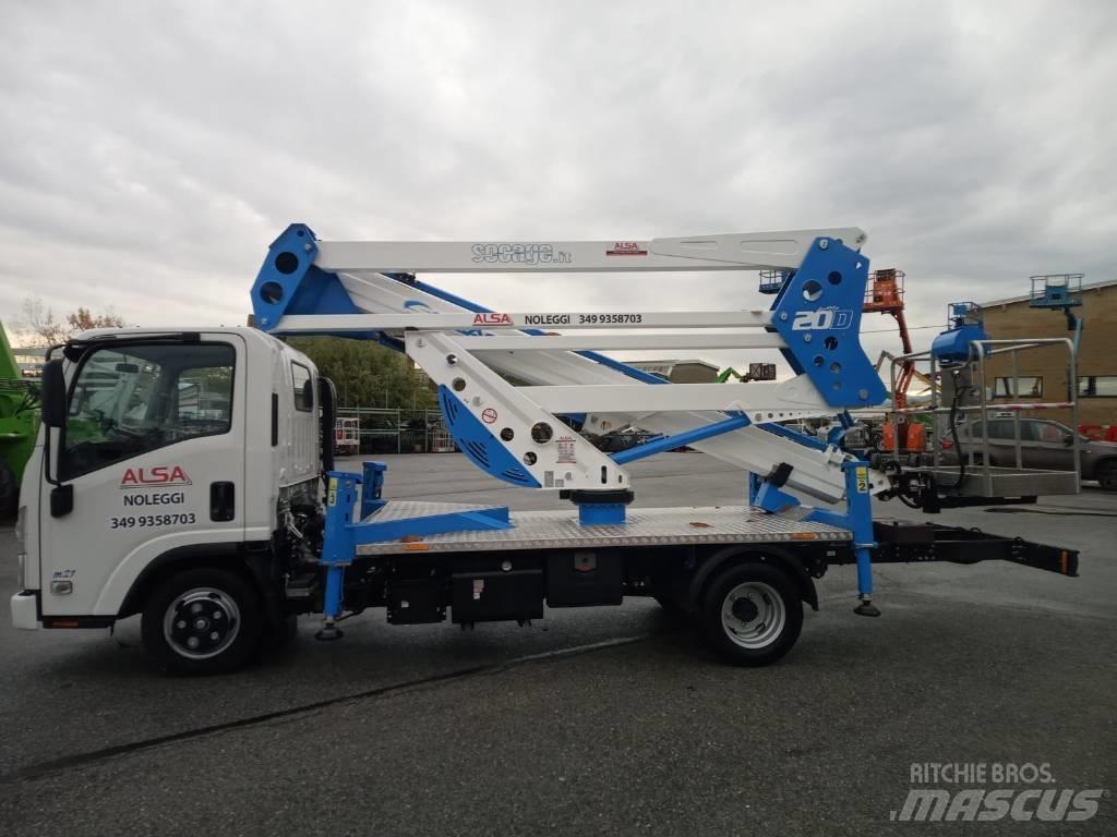 Socage 20d Araç üstü platformlar