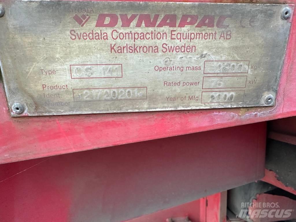 Dynapac CS 141 Çift tamburlu silindirler